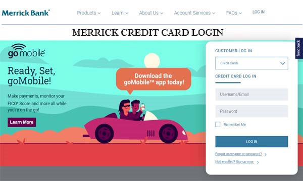 Merrick Credit Card Login