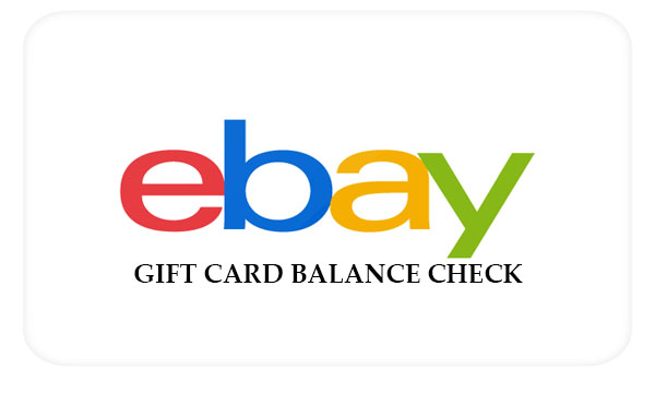 eBay Gift Card Balance Check