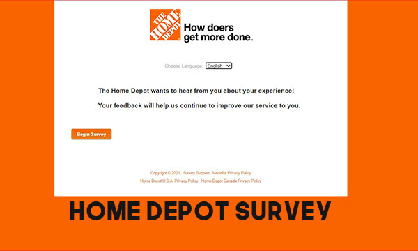 Home Depot Survey