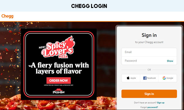 Chegg Login